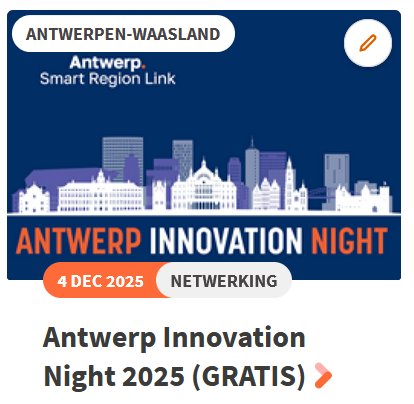 Inschrijven voor Antwerp Innovation Night