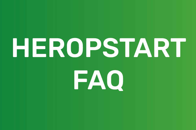 Heropstart FAQ