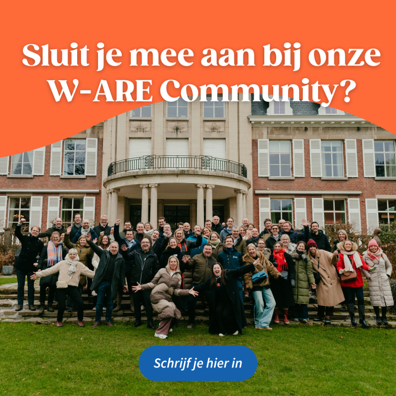 Sluit je aan bij onze W-ARE Community