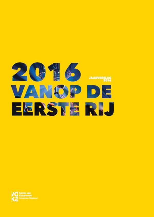 2016 vanop de eerste rij