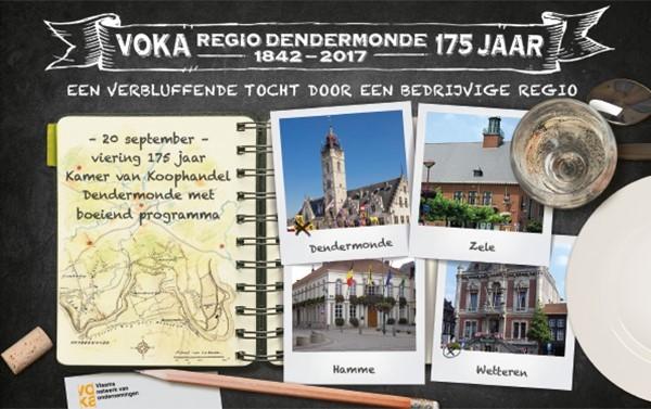 Voka viert 175 jaar Kamer van Koophandel in regio Dendermonde