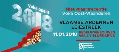 Nieuwjaarsreceptie 2018 - Regio Vlaamse Ardennen | Leiestreek