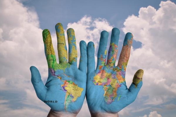 hands map