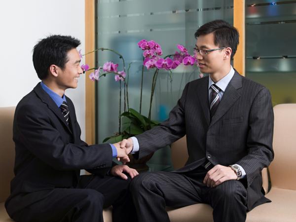 Chinese businessmen