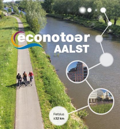 Econotoer Aalst fietst langs bedrijven en industrieel erfgoed