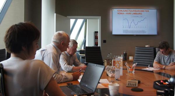 Conjunctuurbarometer: sterk regionaal economisch weefsel voorkomt recessietendens