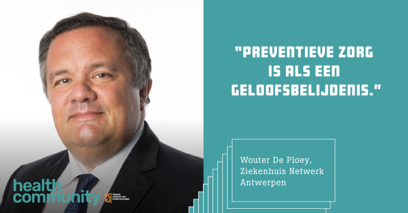 Wouter De Ploey CEO Ziekenhuis Netwerk Antwerpen
