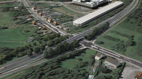 Wegenwerken R6-Antwerpsesteenweg