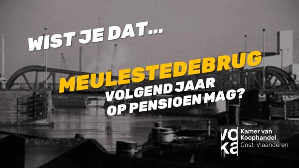 Durf kiezen voor Oost-Vlaanderen: Meulestedebrug vervangen