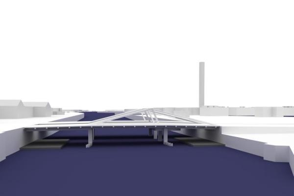 Werk 3: Meulestedebrug in de 21e eeuw brengen