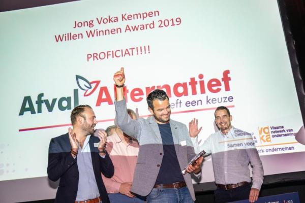 Willen Winnen Award is voor Afval Alternatief