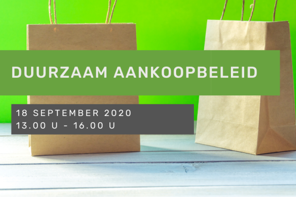 Duurzaam aankoopbeleid
