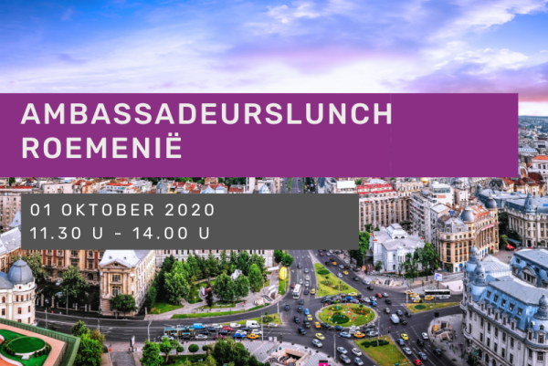 Ambassadeurslunch Roemenië
