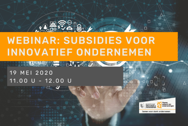 Webinar - Subsidies voor innovatief ondernemen