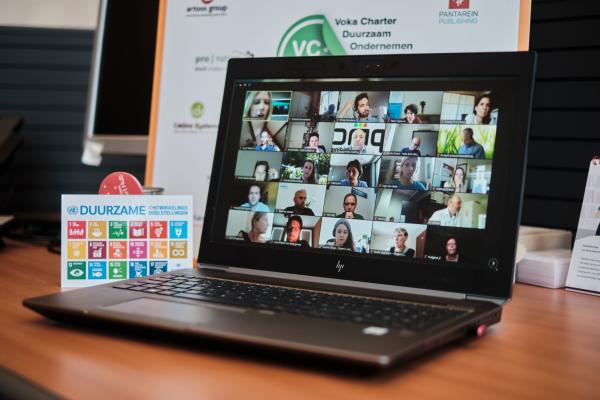 Digitale uitreiking VCDO-awards bij Voka Vlaams-Brabant