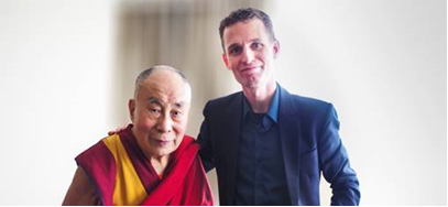 Rasmus Hougaard met with the Dalai Lama