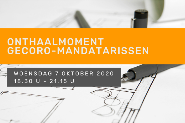 Onthaalmoment GECORO-mandatarissen