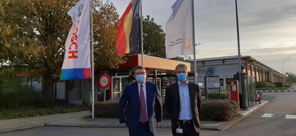 Bedrijfsbezoek Hans Maertens @ Bosch Tienen