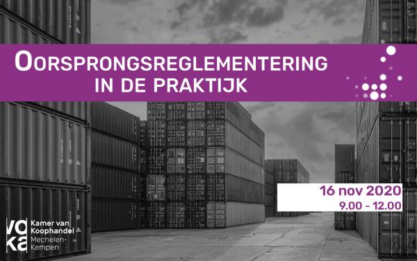 Oorsprongsreglementering in de praktijk