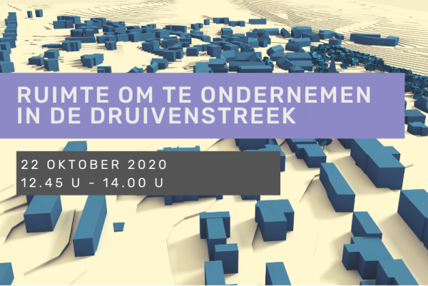 Ruimte om te ondernemen in de Druivenstreek