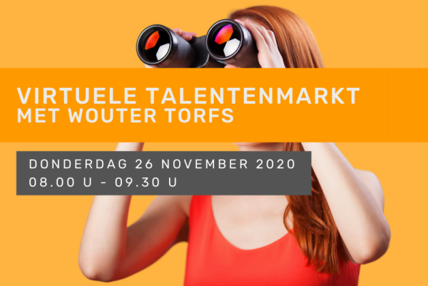 Virtuele talentenmarkt met Wouter Torfs
