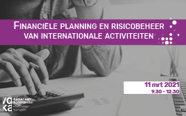 Financiële planning en risicobeheer van internationale activiteiten