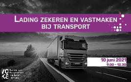 Lading zekeren en vastmaken bij transport
