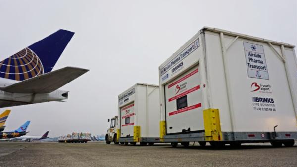 Cargo Brussels Airport kent boost door vaccinvluchten