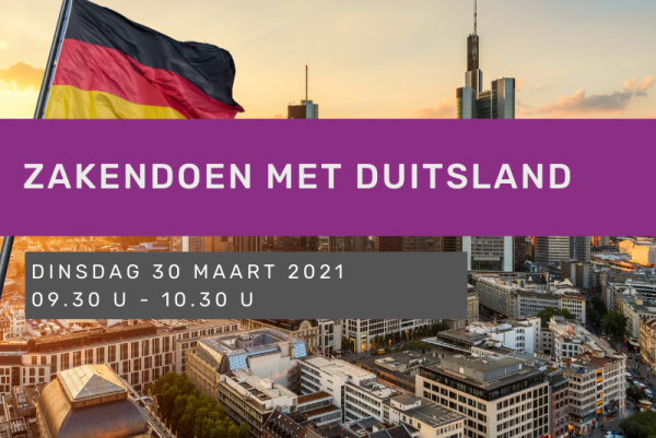 Zakendoen met Duitsland