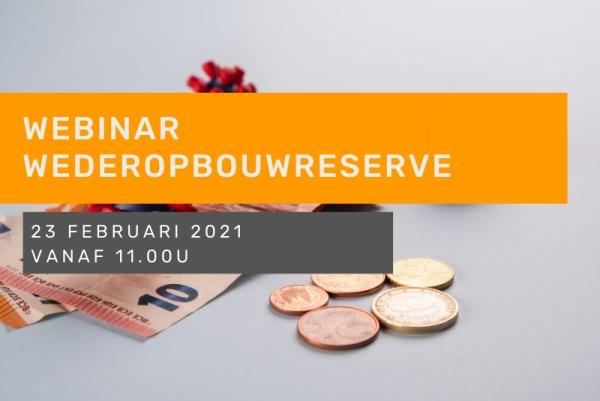 Webinar - Wederopbouwreserve