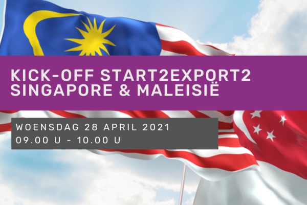 Kick-off Start2Export2 Singapore & Maleisië