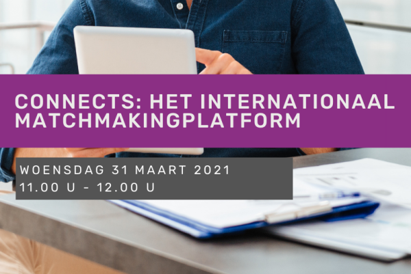 Connects: het internationaal matchmakingplatform