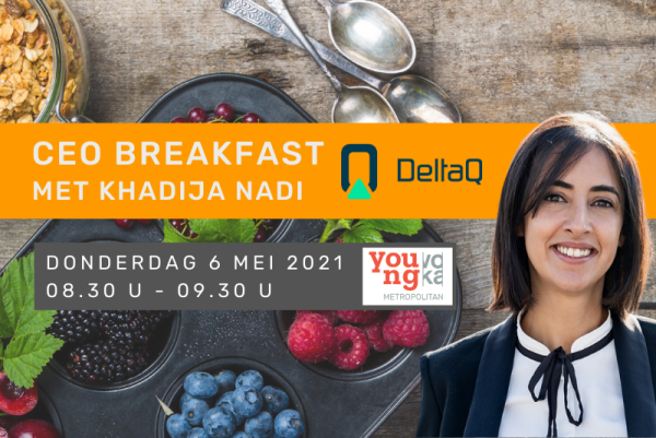 YVM CEO Breakfast met Khadija Nadi, DeltaQ