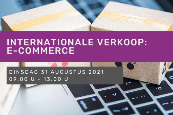 Internationale verkoop: e-commerce
