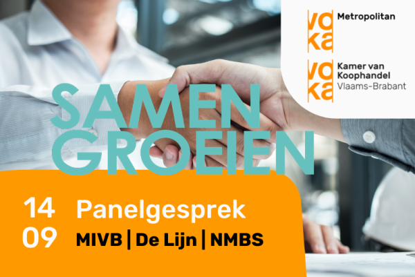 Debattenreeks ‘Brussel-Vlaanderen: Samen groeien!’ – Sessie 2: Nieuwe kansen op meer duurzame mobiliteit in de Brusselse metropool