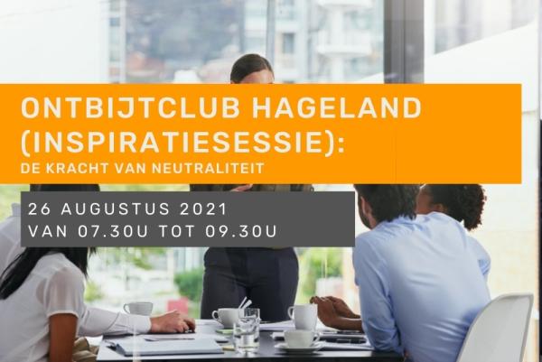 Inspiratiesessie - Ontbijtclub Hageland - De kracht van neutraliteit