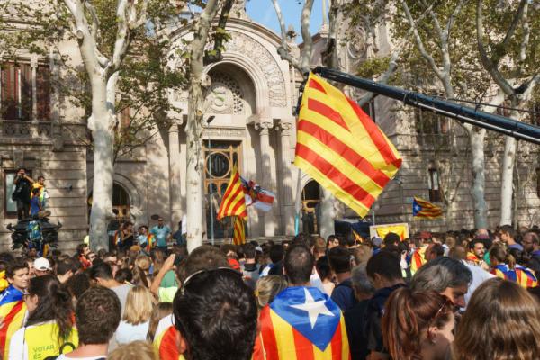 Catalonië protest