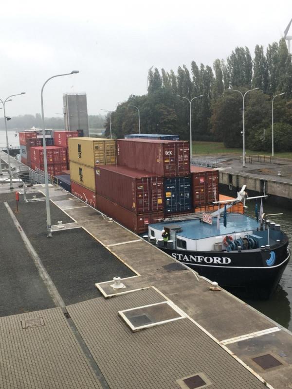 Goederenvervoer via binnenschip