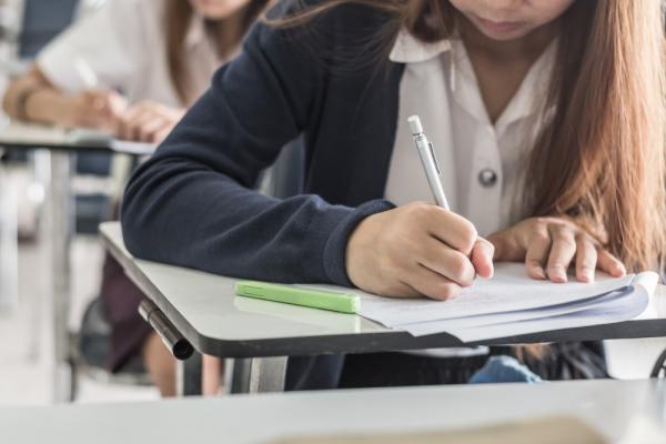 Centraal eindexamen bij leerlingen