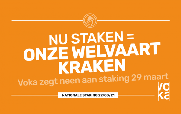 Nu staken is onze welvaart helemaal kraken