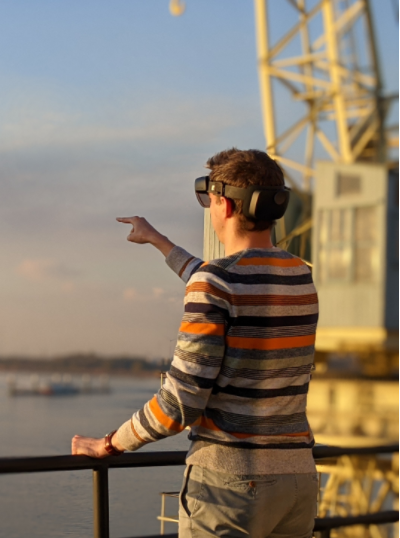 Hololensbril met eindeloze mogelijkheden