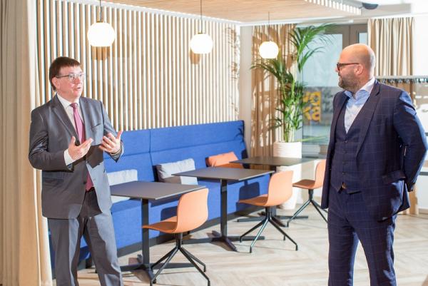 Hans Maertens en Wouter Duyck
