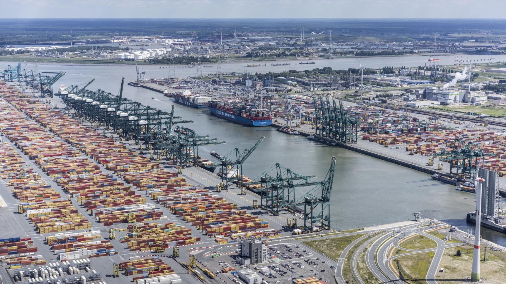 Haven Antwerpen groeit