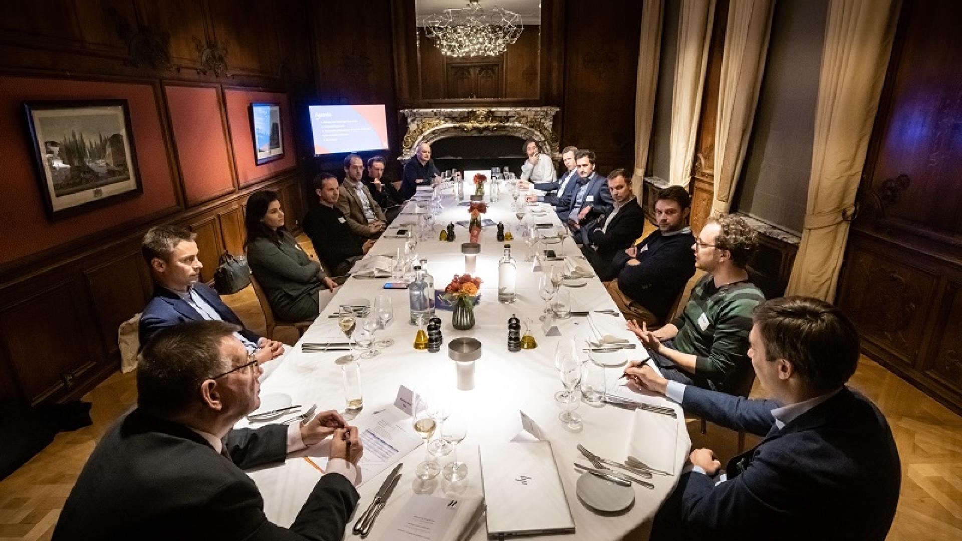 9 scale-ups aan tafel met Voka in de Warande