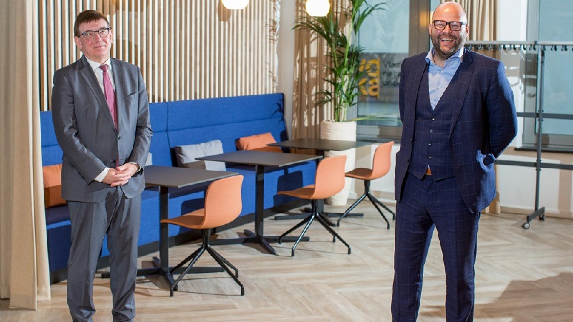Hans Maertens en prof. Wouter Duyck