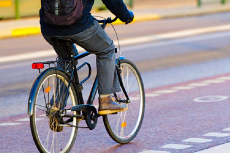 Fietsen naar het werk