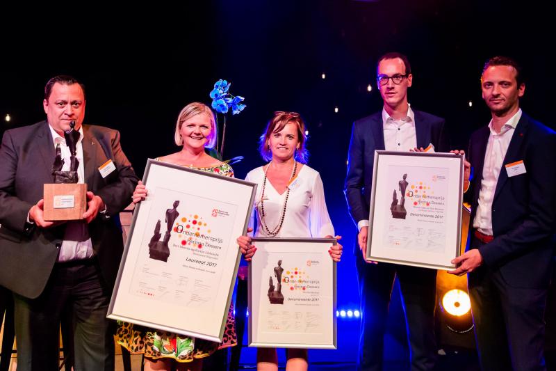Slagmolen wint Ondernemersprijs Herman Dessers 