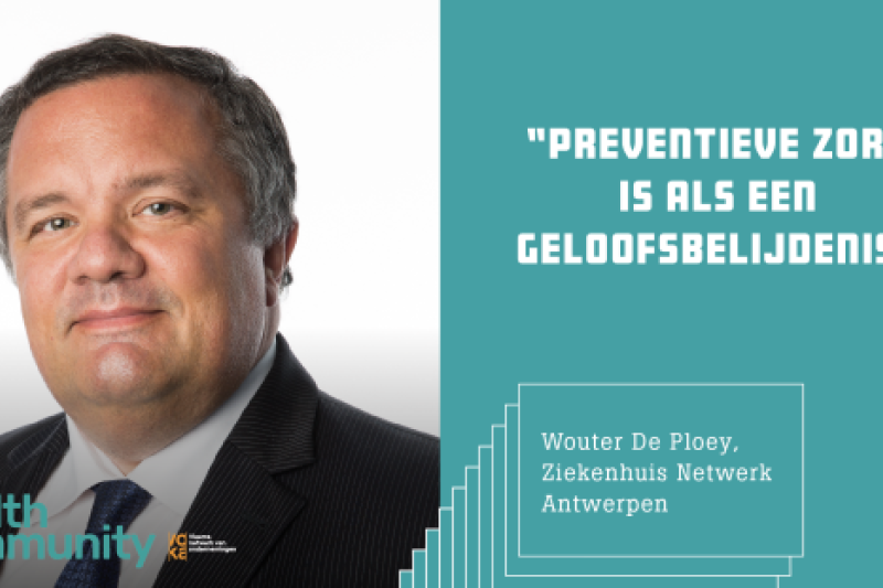 Wouter De Ploey CEO Ziekenhuis Netwerk Antwerpen