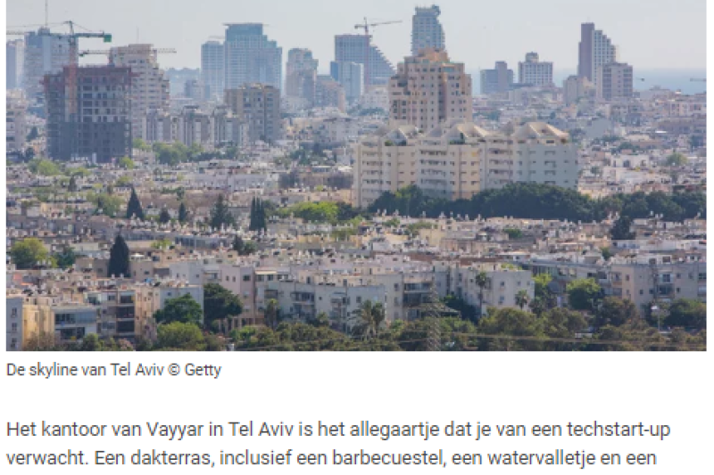 Oost-Vlaamse bedrijven zoeken het walhalla in Israël
