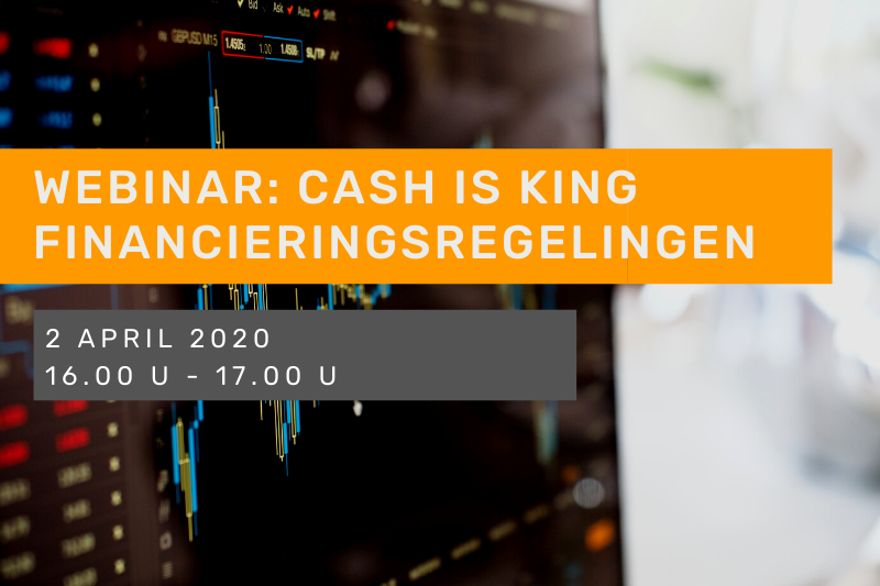 Webinar Cash is King: Financieringsregelingen